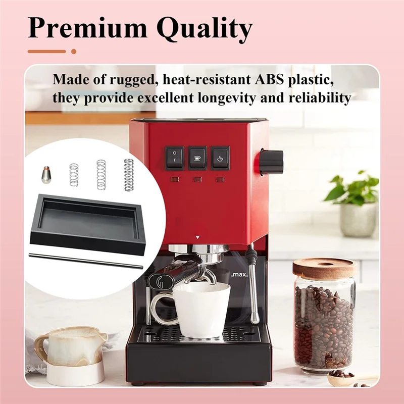 Plateau d'égouttage mince à profil bas de 9M, pointe de vapeur et Kit de Modification de ressort, pour Machine à café expresso Gaggia Classic Pro