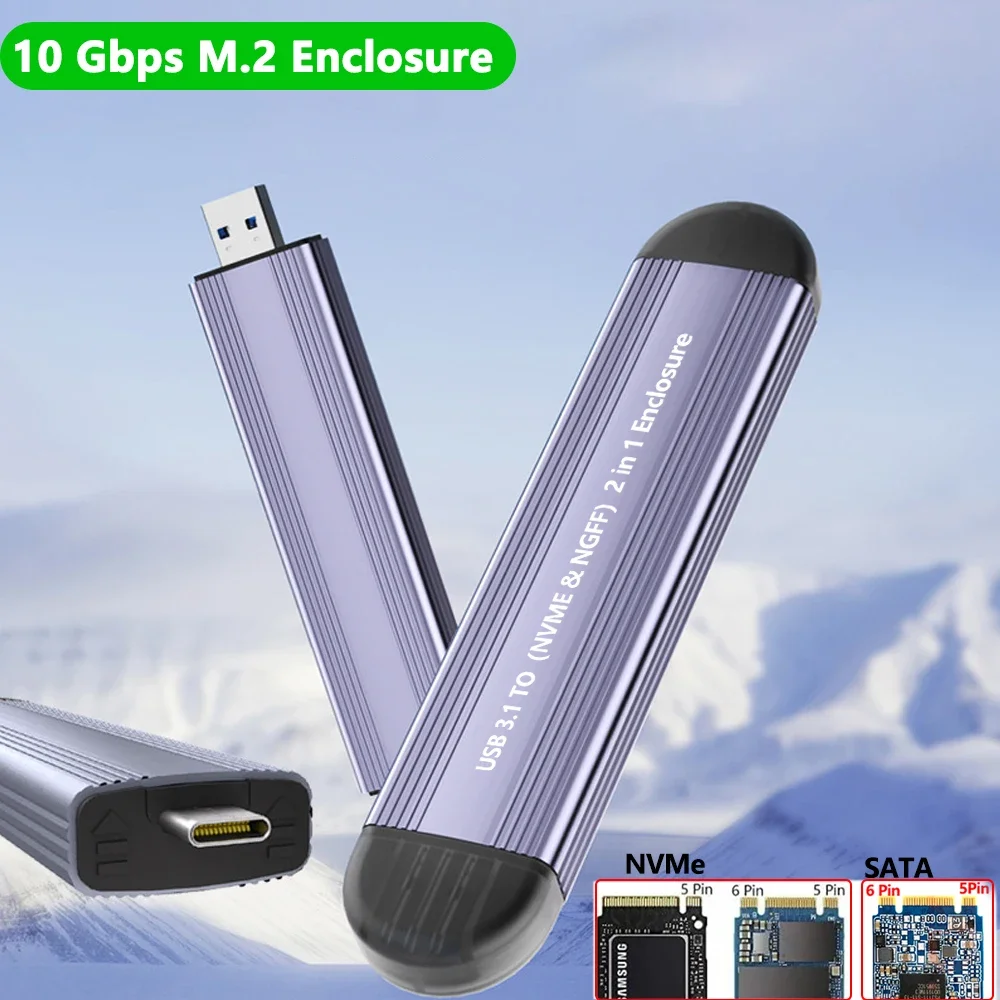 10Gbps M2 Ssd Case … - image