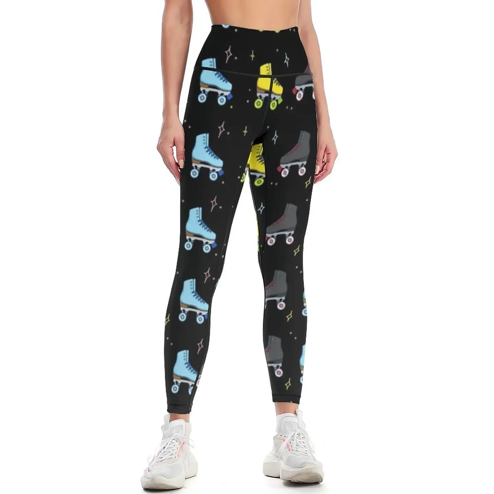 

Roller Skate Club Leggings Women's push up Women's sportswear Sports female Tight fitting woman Womens Leggings