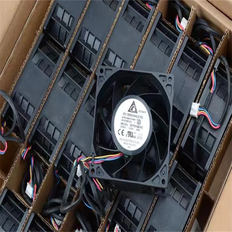 Original delta QFR0948UHE  48V 0.60A 9038  4-wire ball  fan