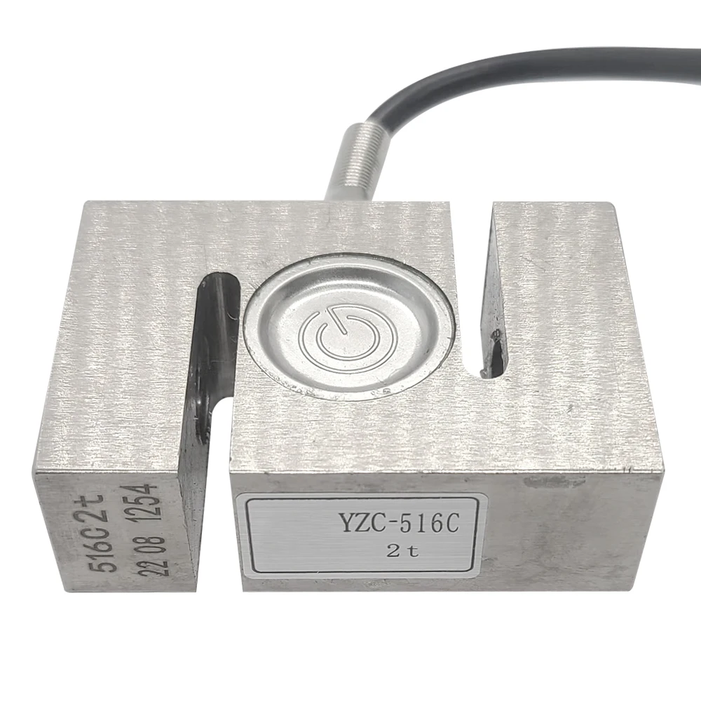 YZC-516C Pressure Tension Sensor Module S Type 100kg 200kg 300kg 500kg 1T 1.5T 2T Alloy Steel Weighing Sensor for Batching Scale