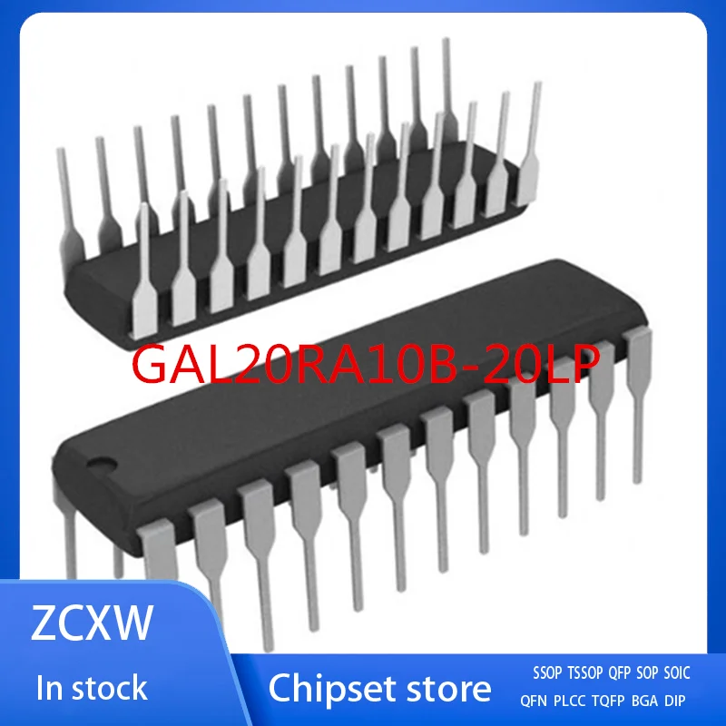 10PCS/LOT  NEW    GAL20RA10B-20LP GAL20RA10B-15LP DIP24