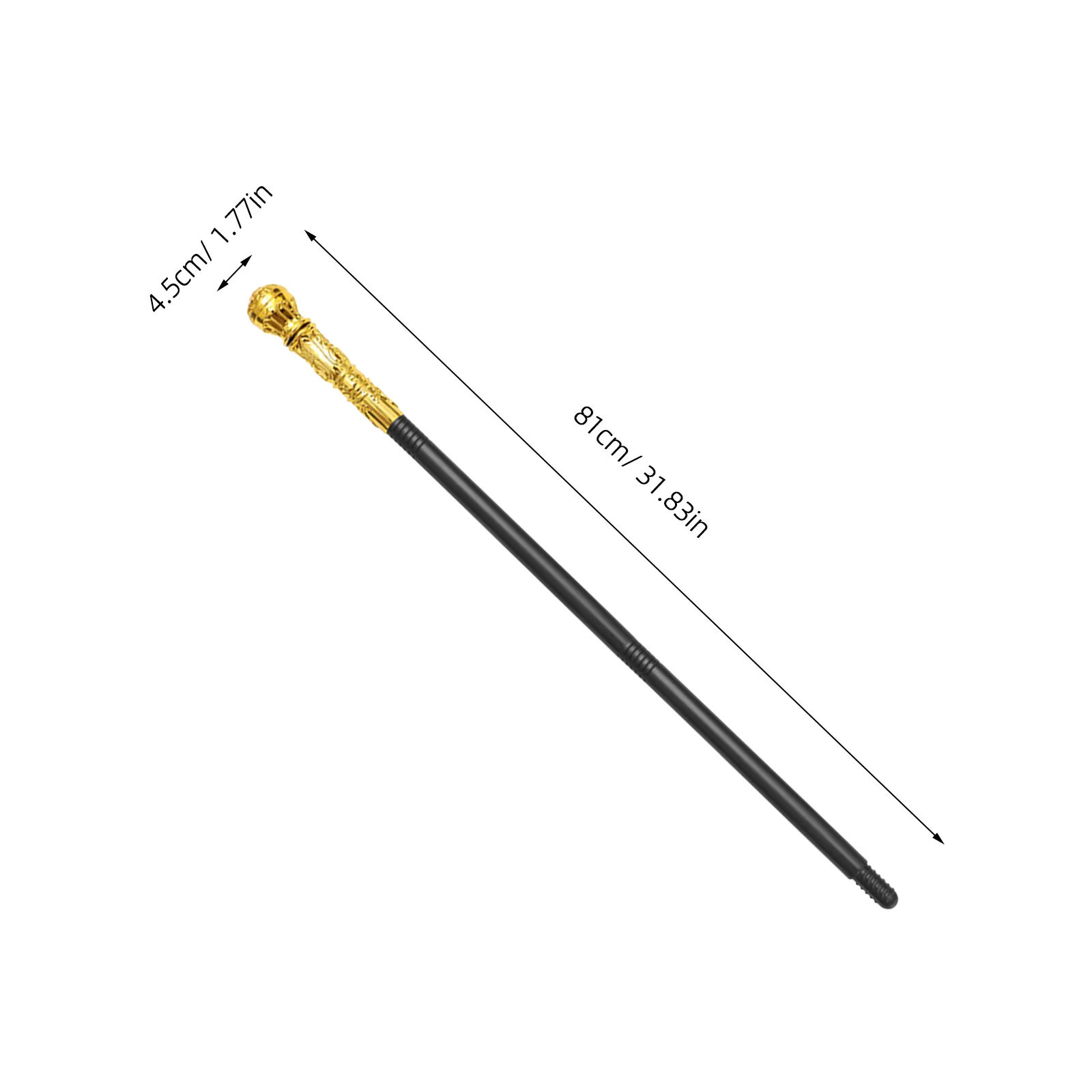 2 Stuks Koning Scepters Plastic Kostuum Wandelstok Afneembaar 3 Secties Lichtgewicht Decoratieve Rekwisieten Plastic