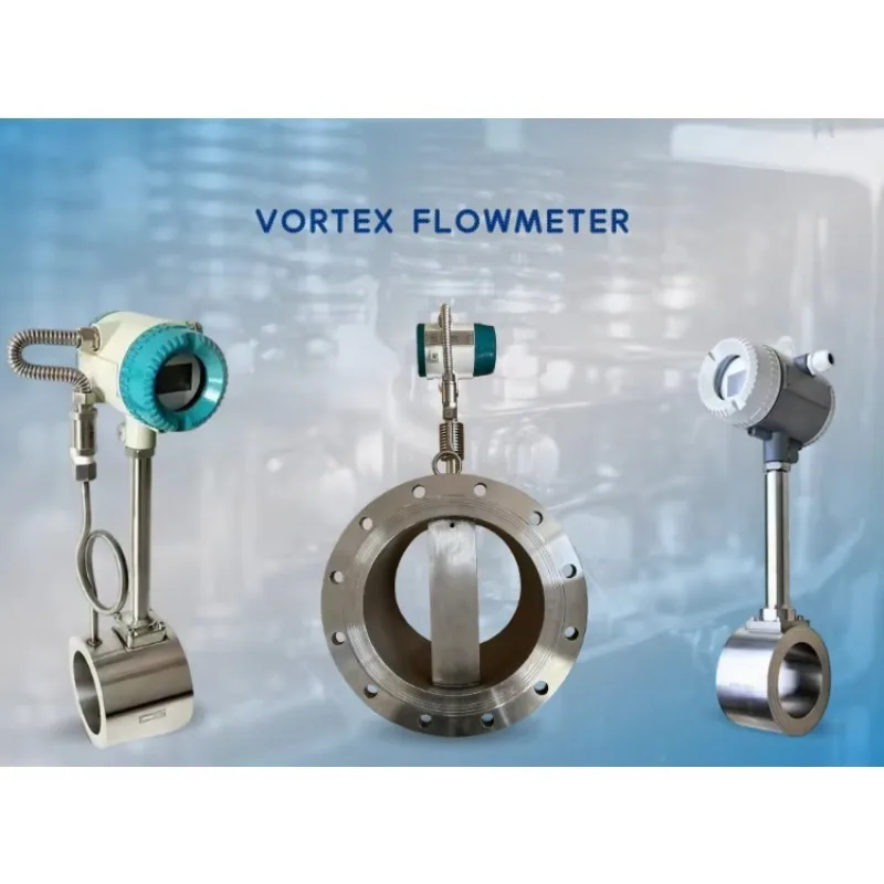High Quality DN50-DN300 Vortex Flowmeter For Liquid Water New Cost-Effective Boiler Steam Pressure Temperature Transmitter OEM