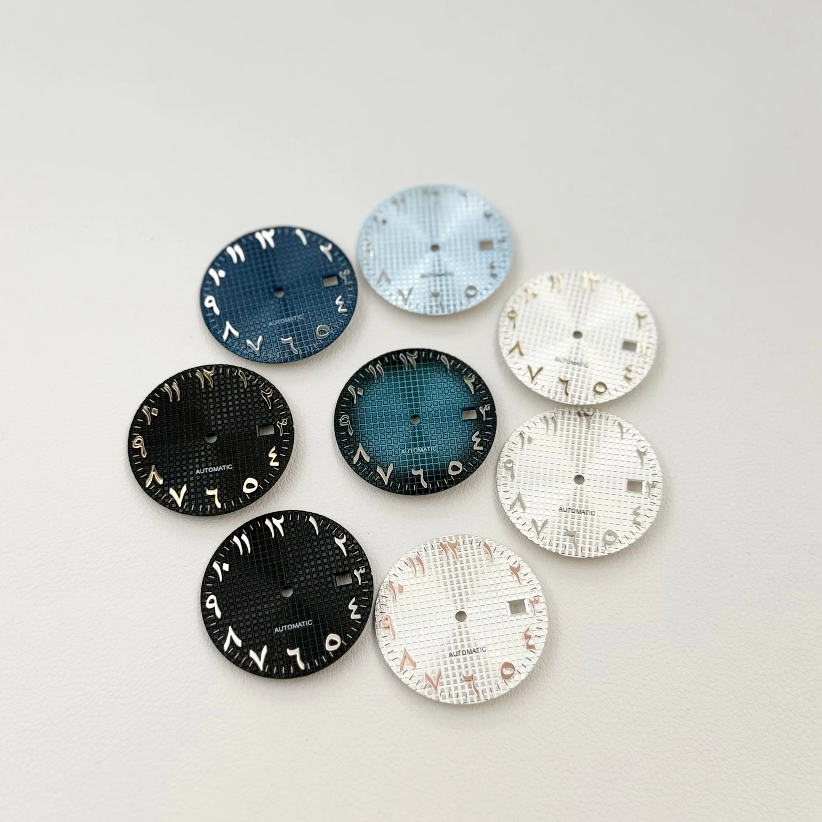 

Watch NH35 movement 31.8mm Arabic numeral dials modified AP farmhouse oak Fit Seiko NH35 movement no Luminous watch accessories