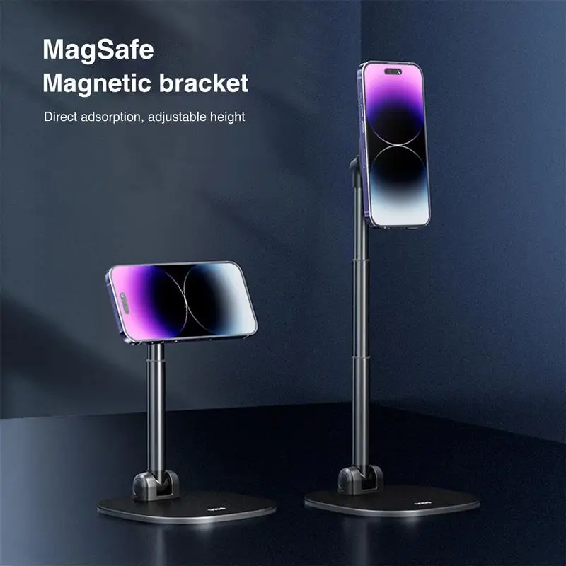 VRig MG-04 Desktop Magnetic Bracket for Magsafe Phone Stand for iPhone 14 13 12 Mini Pro Max Phone Mount Accessories