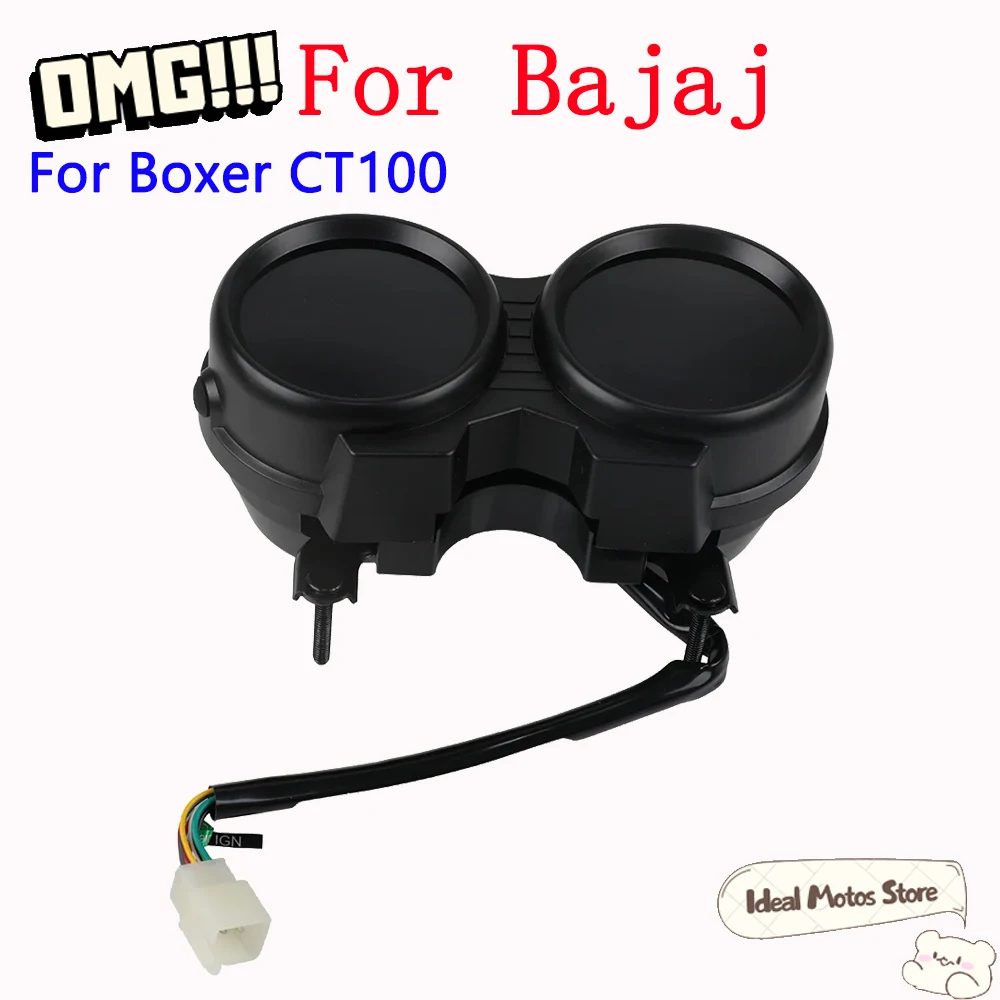 

For Bajaj Boxer CT100 Motorcycle Digital Speedometer Odometer LCD Backlight Waterproof Dashboard Gauge Meter Replacement Parts