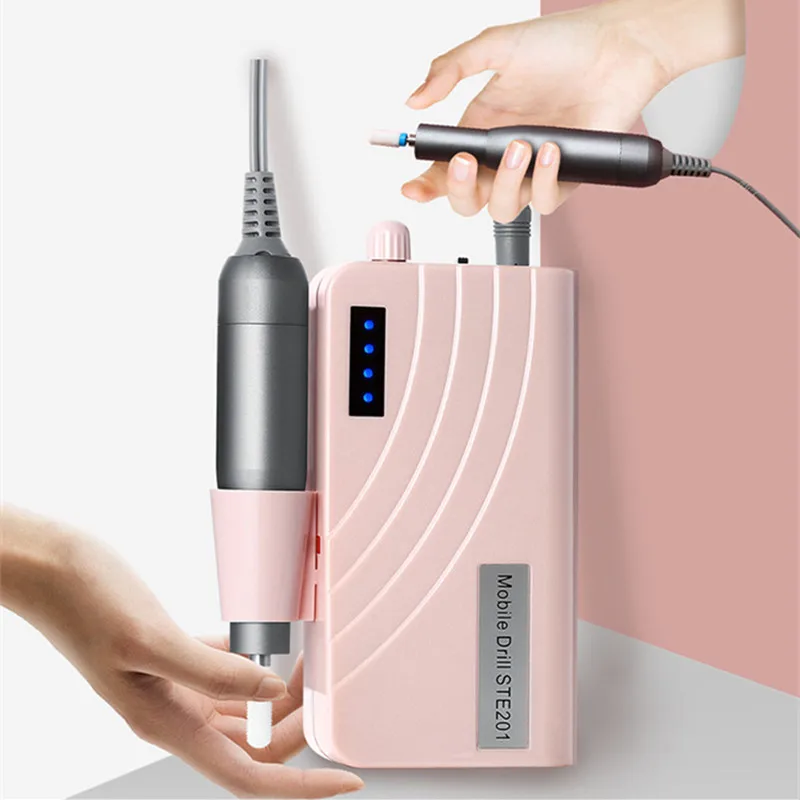 Nail Art Grinding Machine Electric Manicure Drill Pen Type Electric Nail Remover And Manicure Drill Bits Polishing Equipment