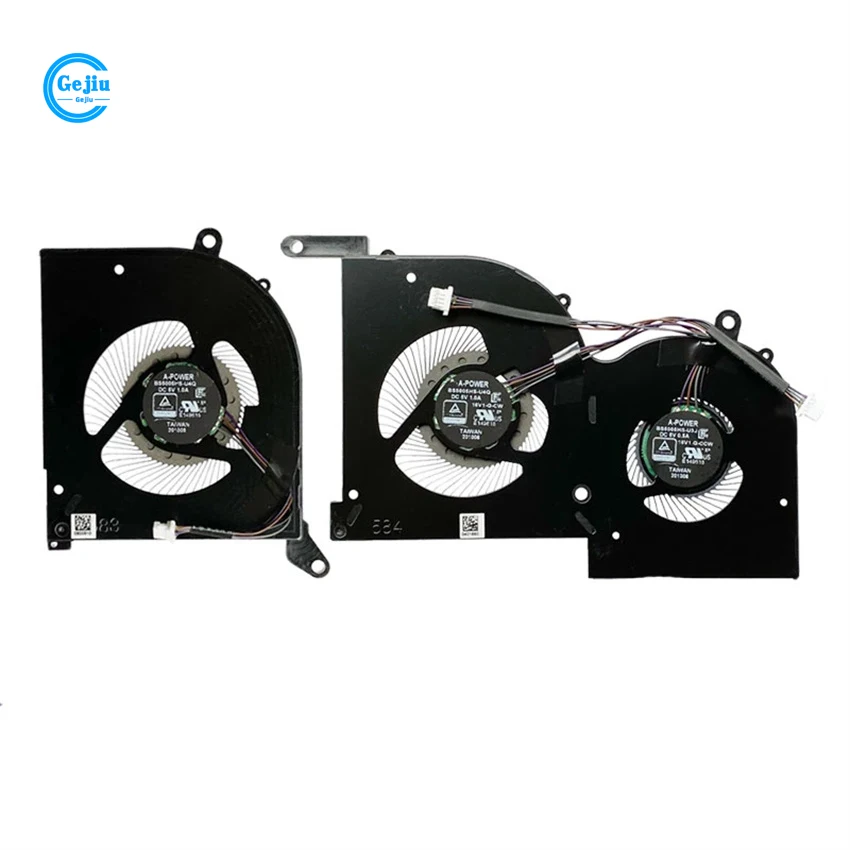 

Original Laptop CPU GPU Cooling Fan FOR MSI GS66 WS66 P66 MS-16V1 16V2 16V4