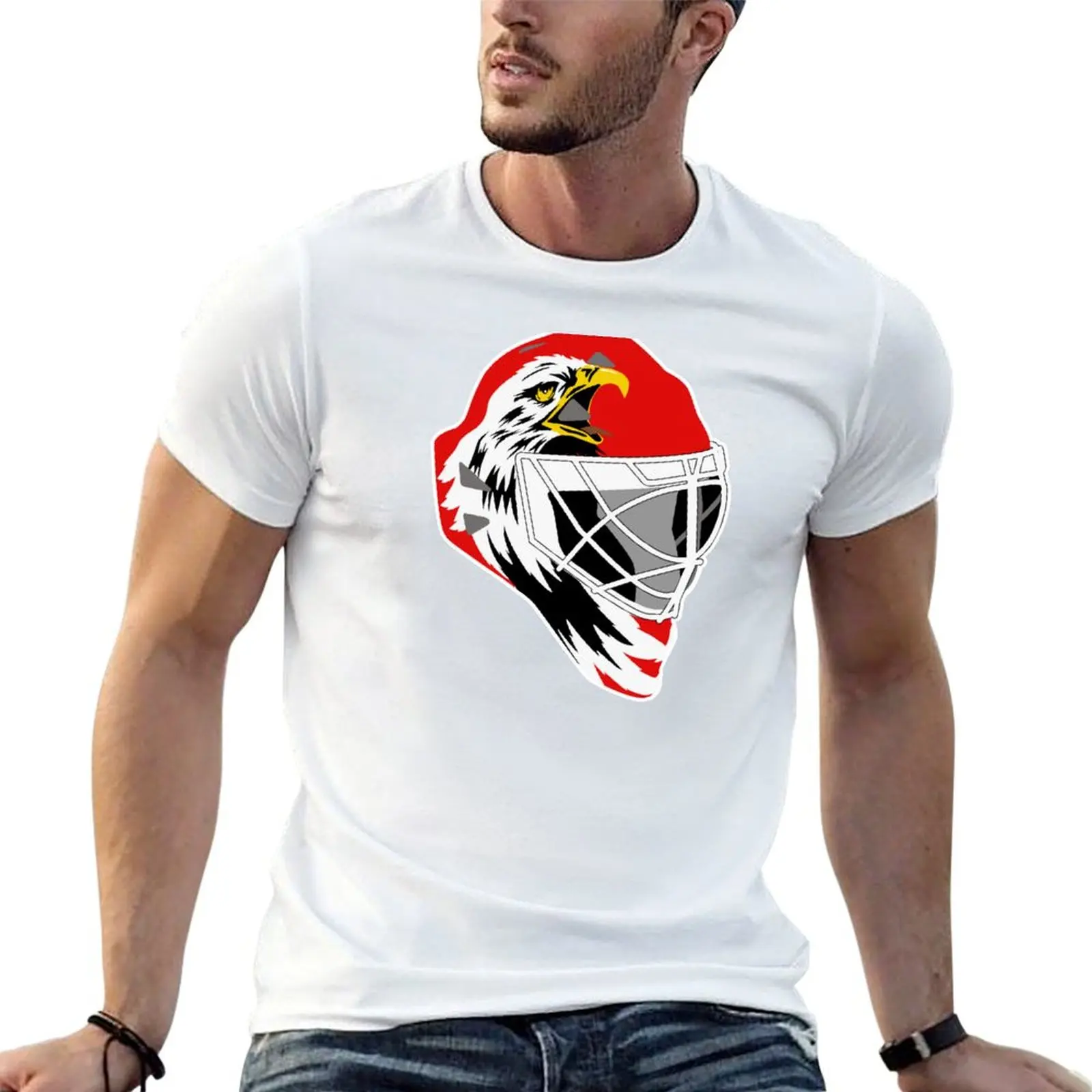 Ed Belfour Mask T-Shirt Plus Size Quick Dry Sports Tee
