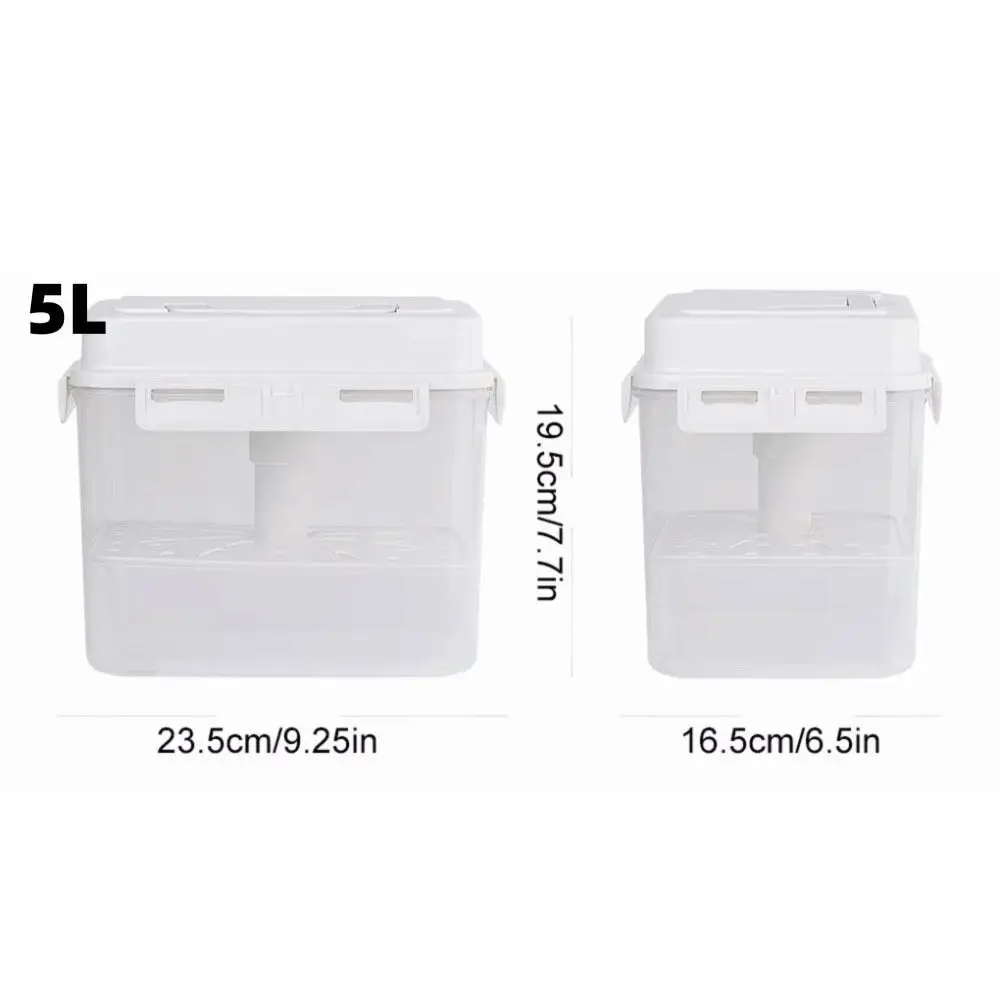 Plastic Pickle Fermentation Container Food Grade Fresh Keeping Pickled Vegetable Jar Sealed Lid Pickle Storage Box Kimchi Making