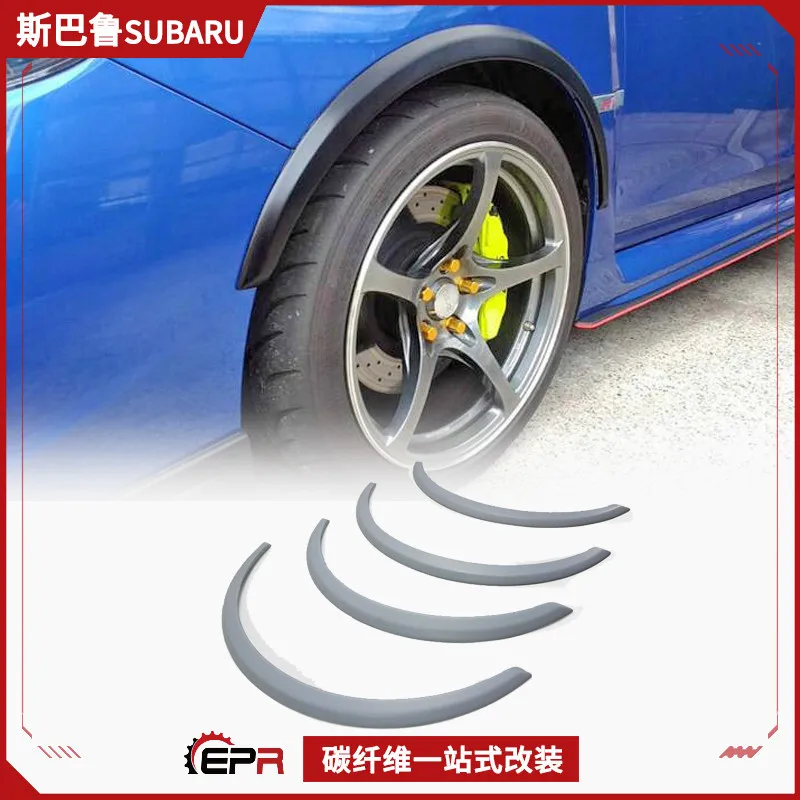 

Subaru for 14-18, Impreza STI WRX VAB carbon fiber modification, front and rear wide-body eyebrow installation