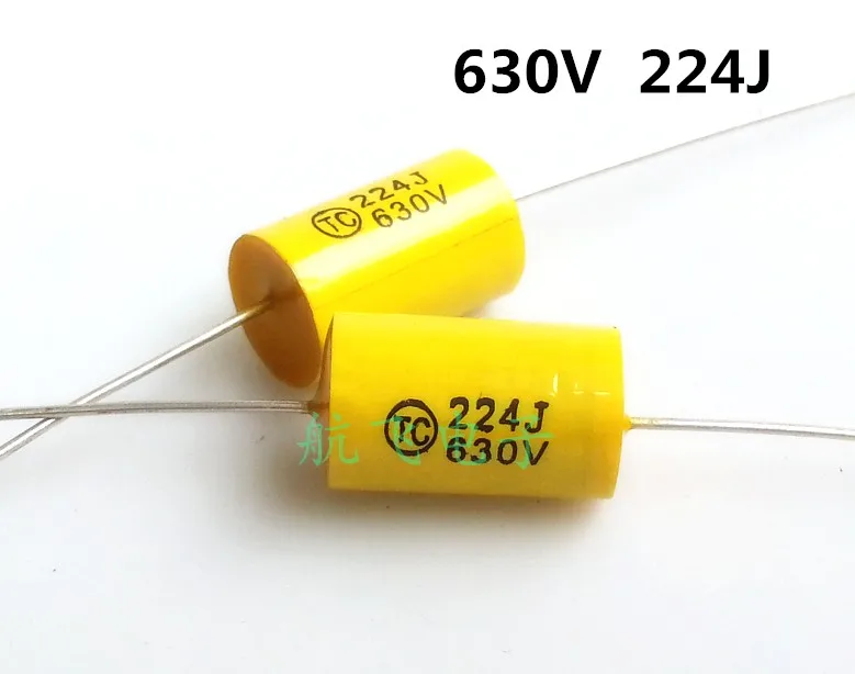 1PCS HIFI Audio Axial  Capacitor 630V 0.001uf 0.01uf 0.1uf 1UF 0.0022uf 0.022uf 0.22uf 0.0033uf 0.033uf 0.33uf 0.0039uf 0.0047uf