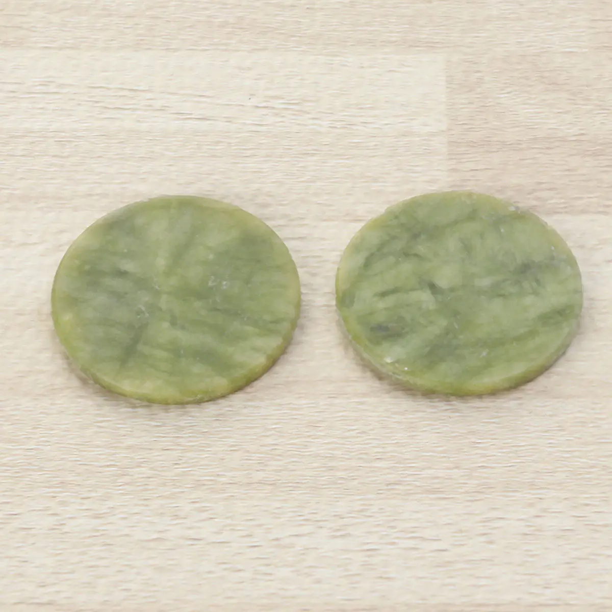 2Pcs Jade Stone Eyelash Extension Glue Pallet Pad Keeps Glue Longer Prevents Rapid Drying Professional Lash Technician