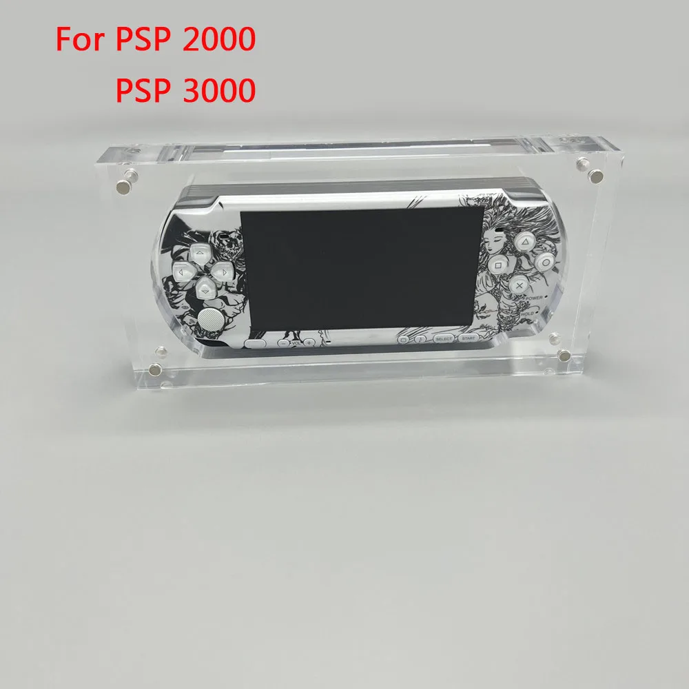 กล่องเก็บเคสอะคริลิคแม่เหล็กสำหรับ1000 PSP/2000/3000คอนโซลเกม
