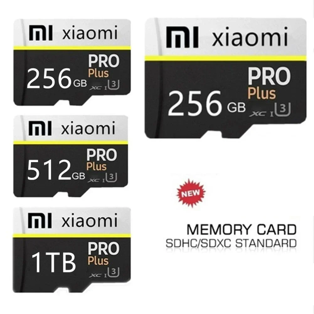 XIAOMI Memory SD Card 128GB 256GB 512GB High Speed Class10 SD/TF Flash Card For Smartphone Table PC Camera Flash Mini SD Card