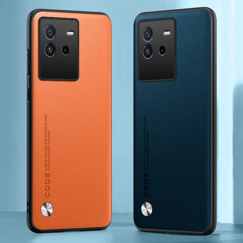 حافظة جلدية PU فاخرة لهاتف Vivo iQOO Neo 6 غطاء خلفي غير لامع من السيليكون حافظة هاتف لهاتف Vivo iQOO Neo 6 SE 6SE Neo6 SE 5G