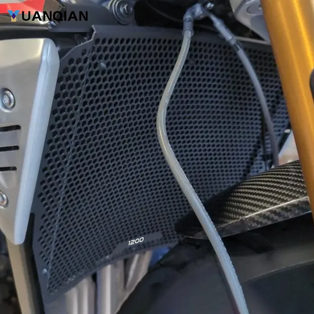 

2026 2025 FOR Speed Triple 1200 RS Speed Triple 1200 RR 2021 2022 2023 2024 Radiator Guard Protector Grille Cover Protection