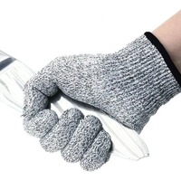 Anti-Cut Gloves Safety Cut Proof Stab Resistant Stainless Steel Wire Metal Mesh Butcher Cut-Resistant Gloves