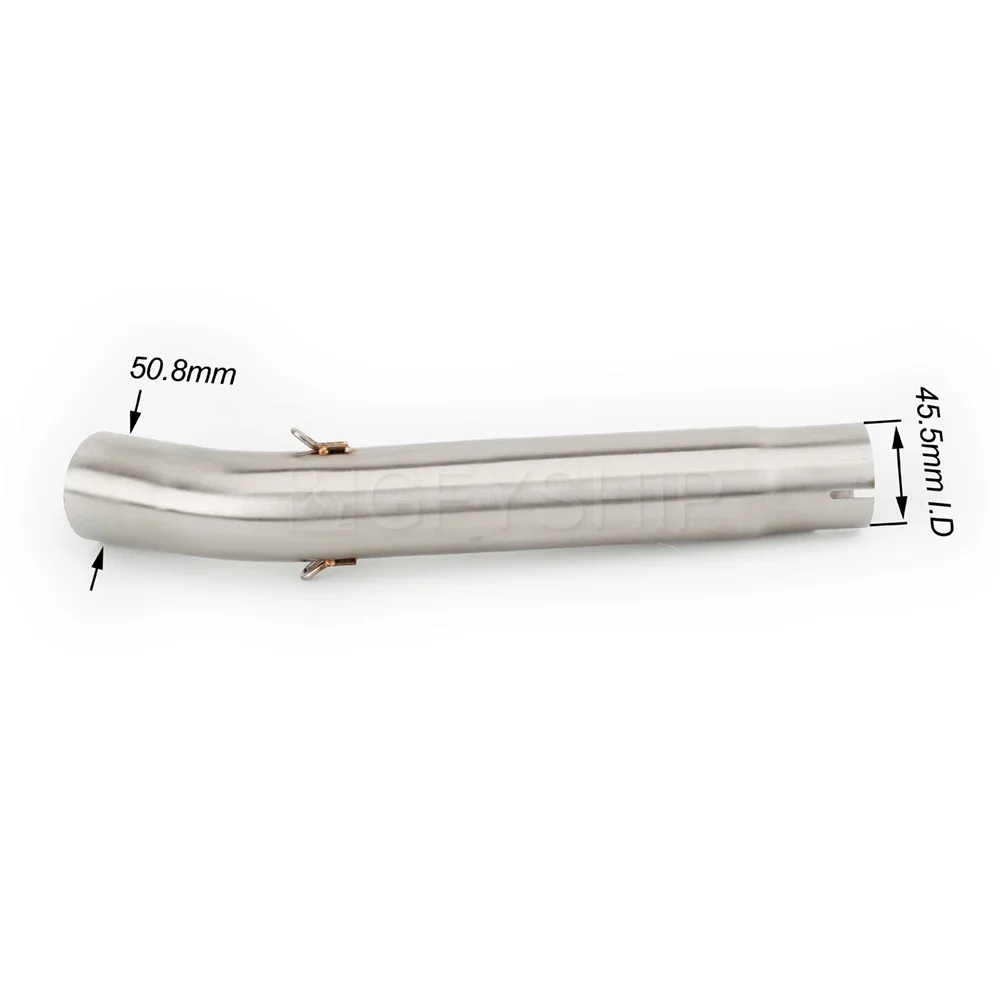 

Motorcycle YZF600R Escape Slip-on ExhaustMid Link Pipe For Yamaha YZF 600 Thundercat 1995to2007 FZR 600 Genesis 1994-1996