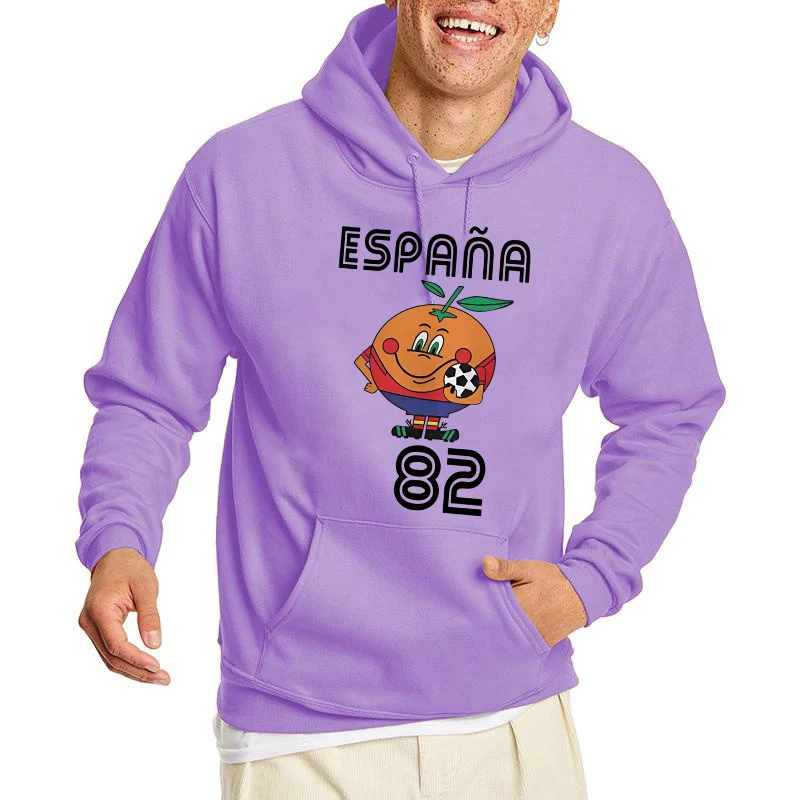 مضحك Naranjito طباعة هوديي إسبانا 82 اسبانيا التميمة 1982 كرة القدم كرة القدم النساء الرجال بلوزة غير رسمية Harajuku البلوز هوديس #2