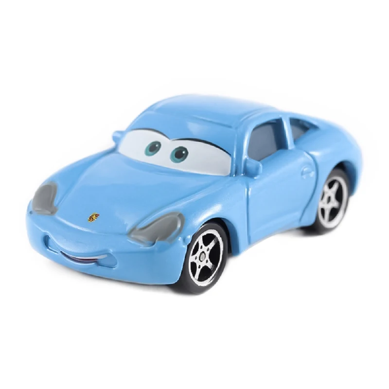 Auto Disney Pixar Cars 2 3 Lightning McQueen Sally Ramone Cruz Ramirez 1:55 Diecast veicolo in lega auto per bambini giocattoli