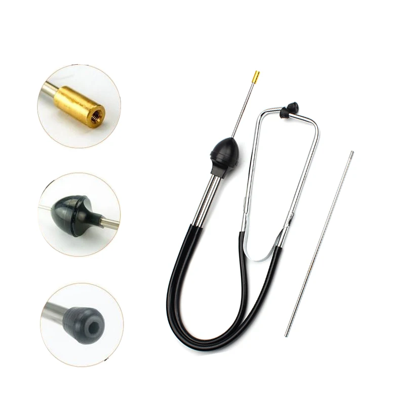 

Cylinder Stethoscope 250mm Long 80mm Short Needle Auto Diagnostic Tools Engine Analyzer for Car Workshop Inspection Mechanics