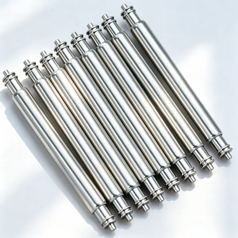 2.5mm Thick Fat Spring Bars Watch Band Link Pins Steel Replacement Repair Parts 16‑26mm Watch Strap Pins for Diver Watch