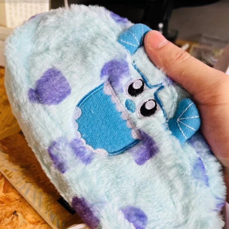 Disney， Monsters, Inc Pencil Case， Random speckle pattern，Perfect for School And Office, Cute cartoon，plush,reward，Storage