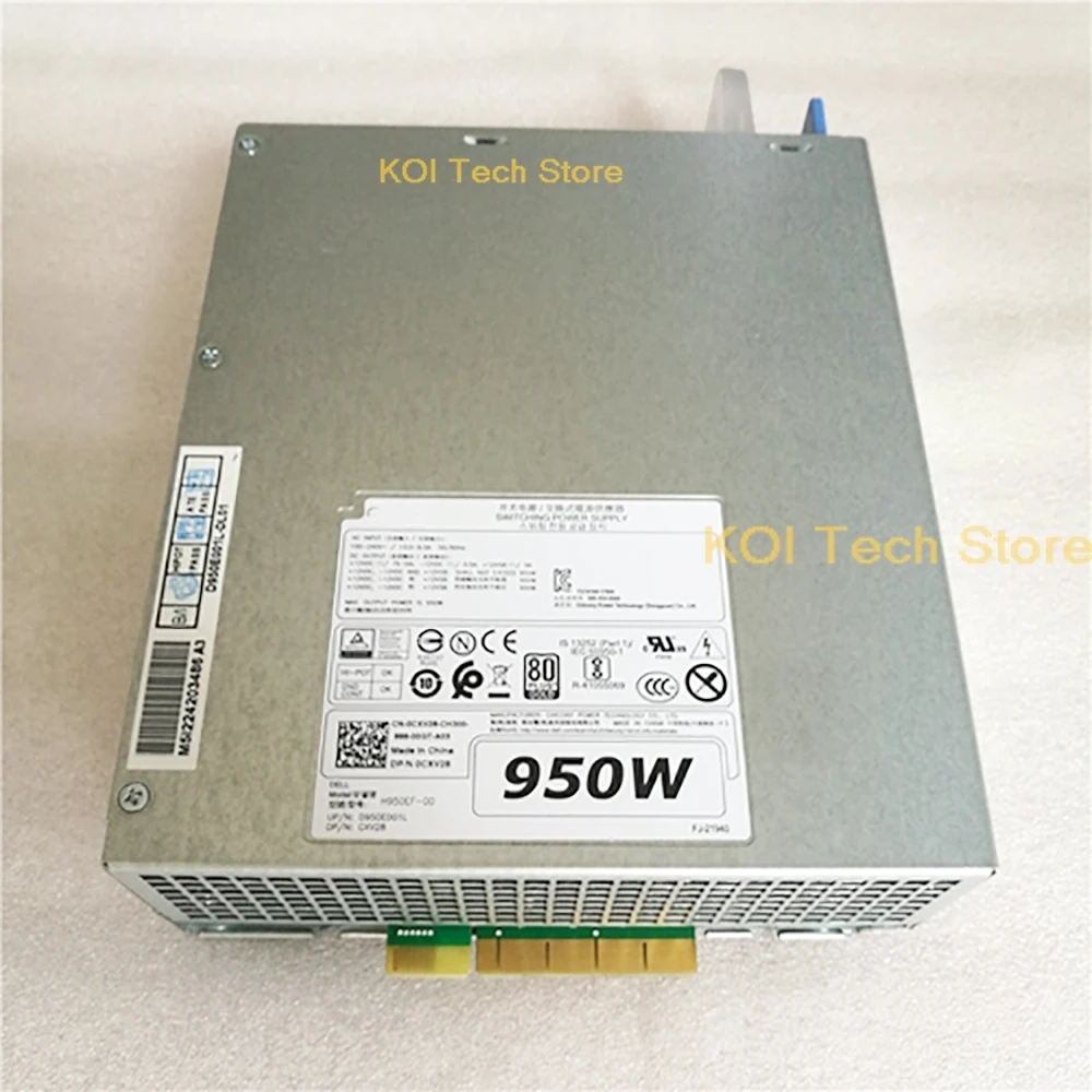 AC950EF-00 For Dell T5820 T7820 950W Workstation Power Supply WGCH4 0WGCH4