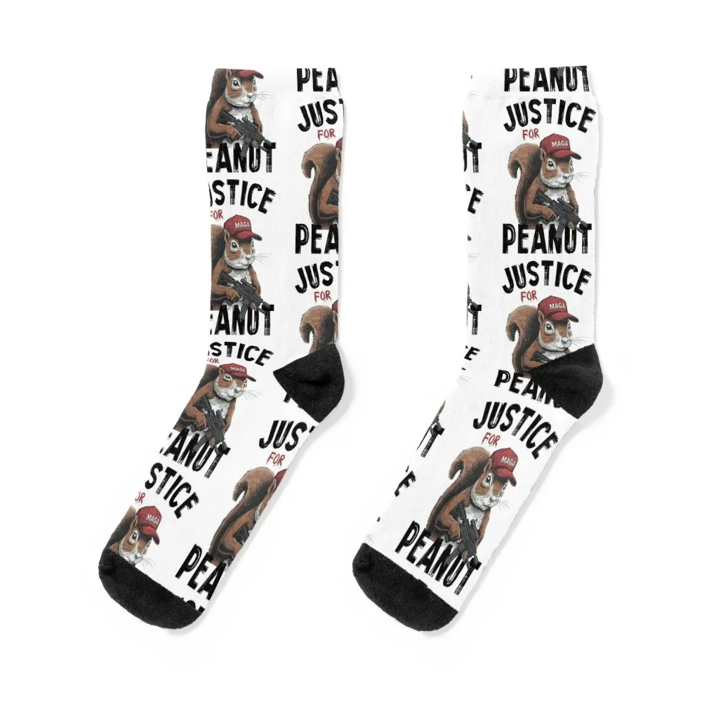 

Justice For Peanut Maga Socks designer brand cartoon sheer christmass gift Boy Socks Women's