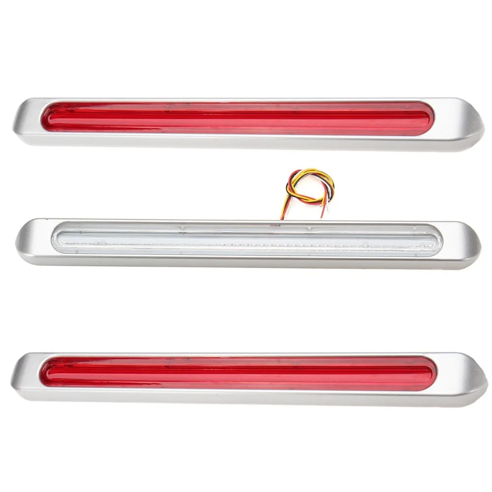 Plastic LED Tail Light Light Guide Design Waterproof Housing 72 LED Light Bar Sequential Flowing Light 17 Inch Length