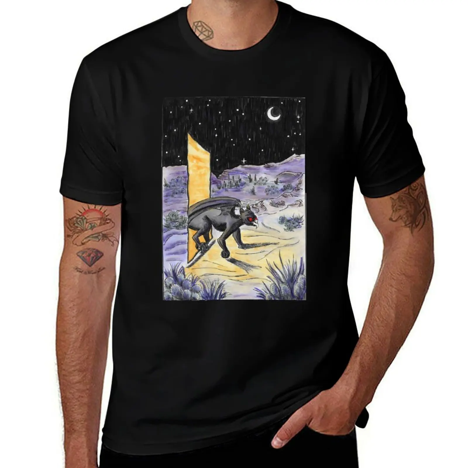 Portal T-Shirt Street Art Print Tee Shirt T-Shirt