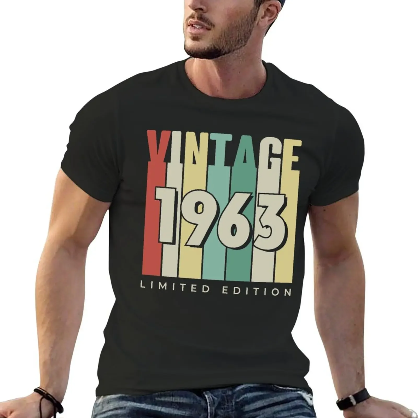 

Vintage 1963 Limited Edition T-Shirt custom t shirt animal prinfor boys boys animal print mens funny t shirts