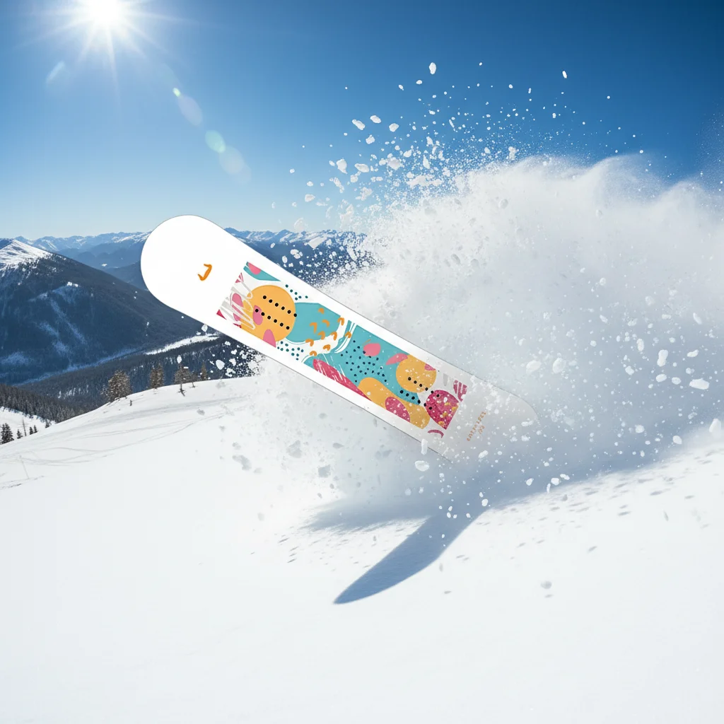 Complete Alpine Snowboard Package with True Twin Camber Profile and Premium Bindings for All Mountain Terrain and Beginner