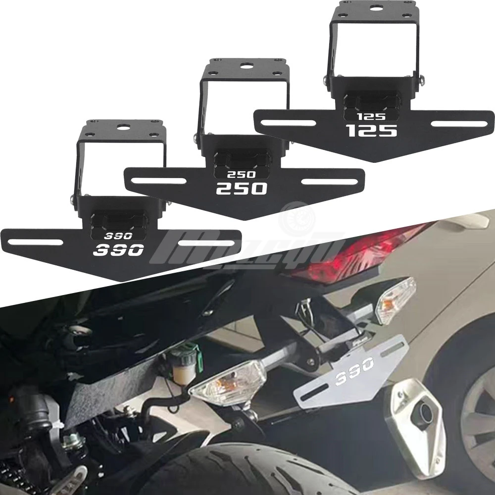 

Для DUEK 125 250 390 RC390 Duke 390 2017-2021 светодиодный фонарь хвостовой аккуратный держатель номерного знака аксессуары для мотоциклов задний номерной знак