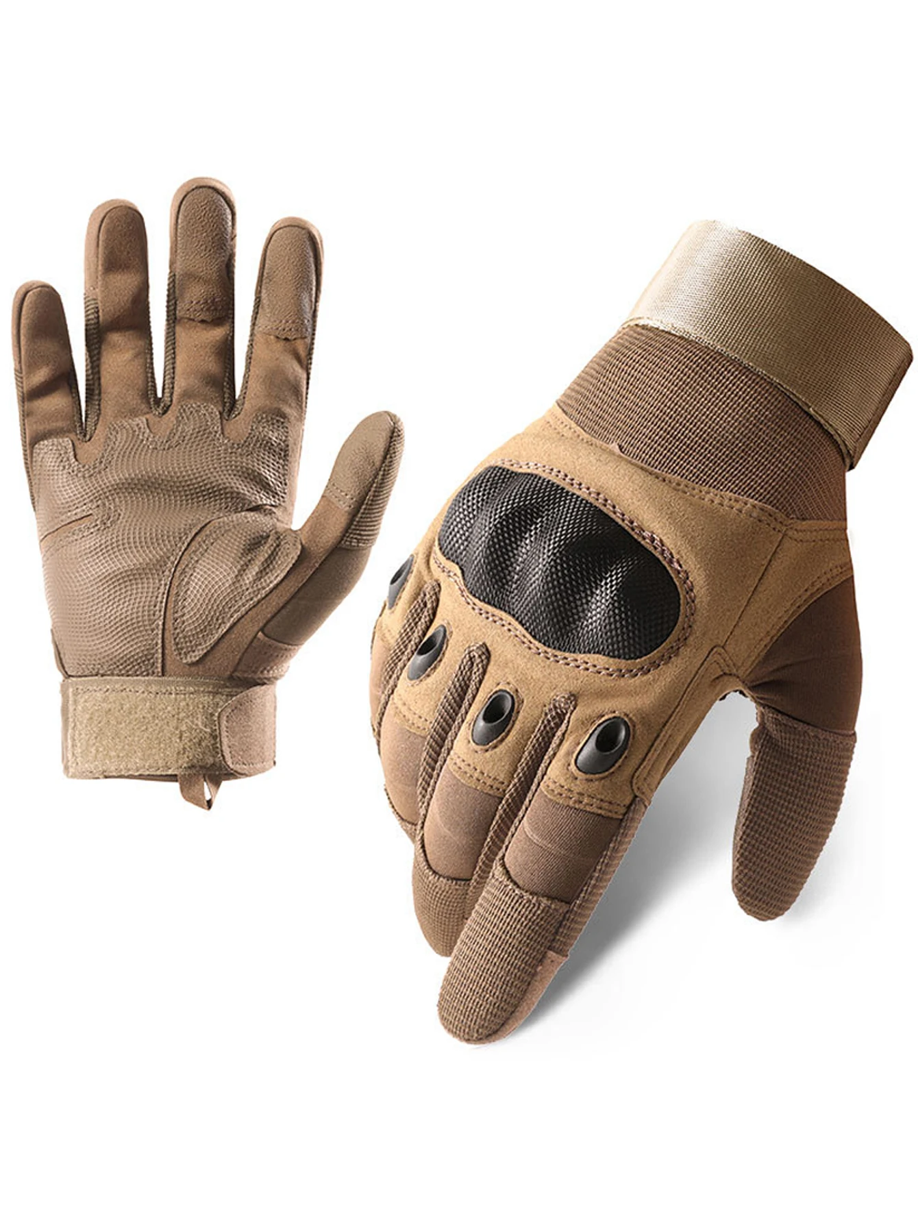 1 pair Winter Men Tactical Gloves Thick wear-resistant Full Finger Gloves Touch Screen Waterproof Sport Motorcycle Gloves Hot