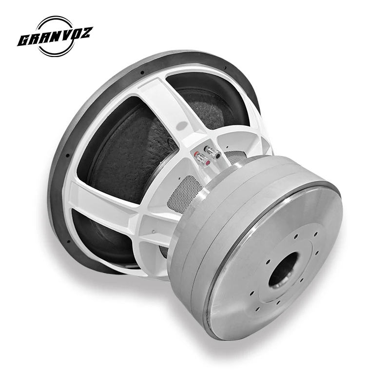 18 Inch Subwoofer 4500W RMS Dual 2 Ohm Aluminum Basket   5Inch Voice Coil  4 Layer Damper  Car Audio Speaker