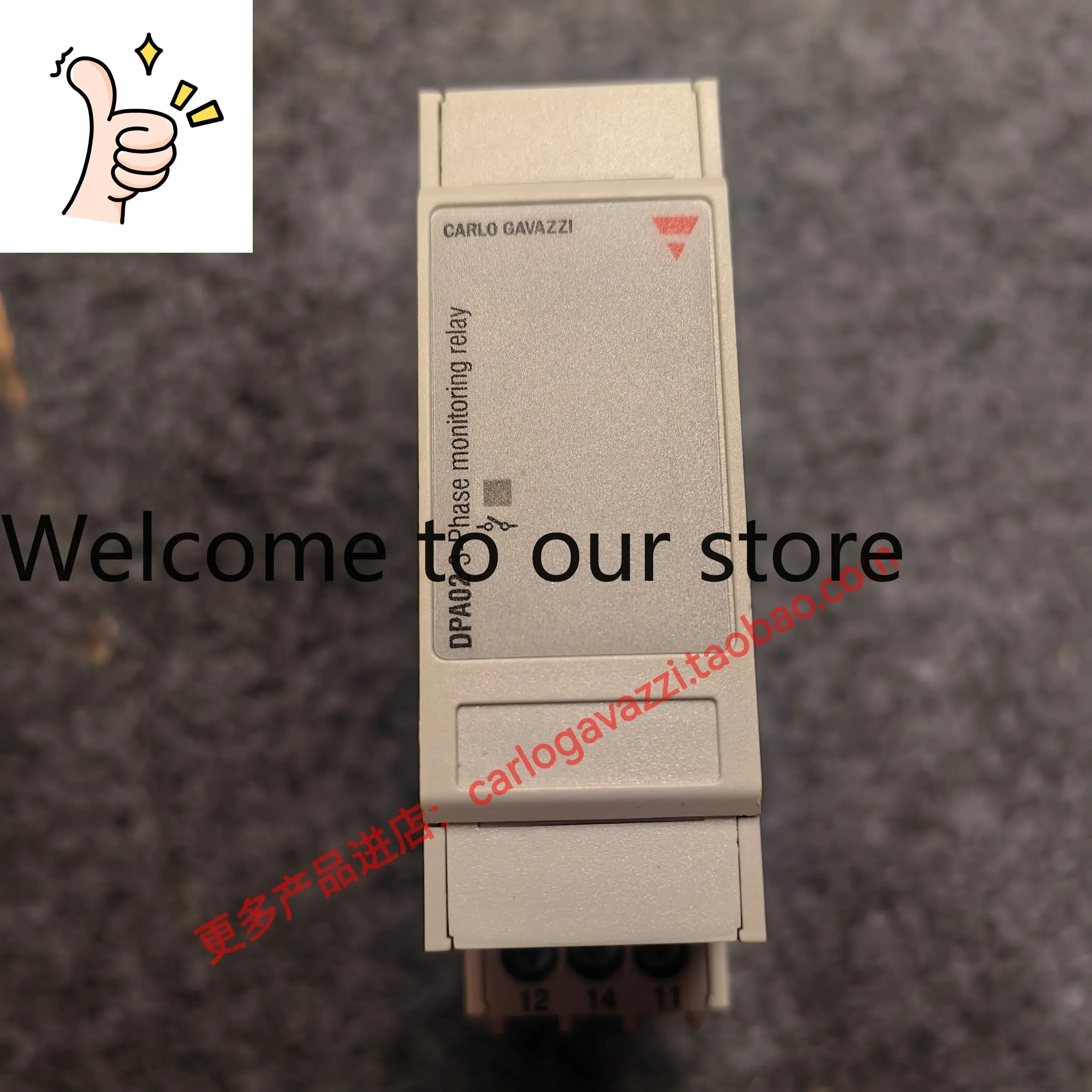 DPA02CM40 Swiss Jiale CARLOGAVAZZI Phase Sequence Relay Protector Original Brand New