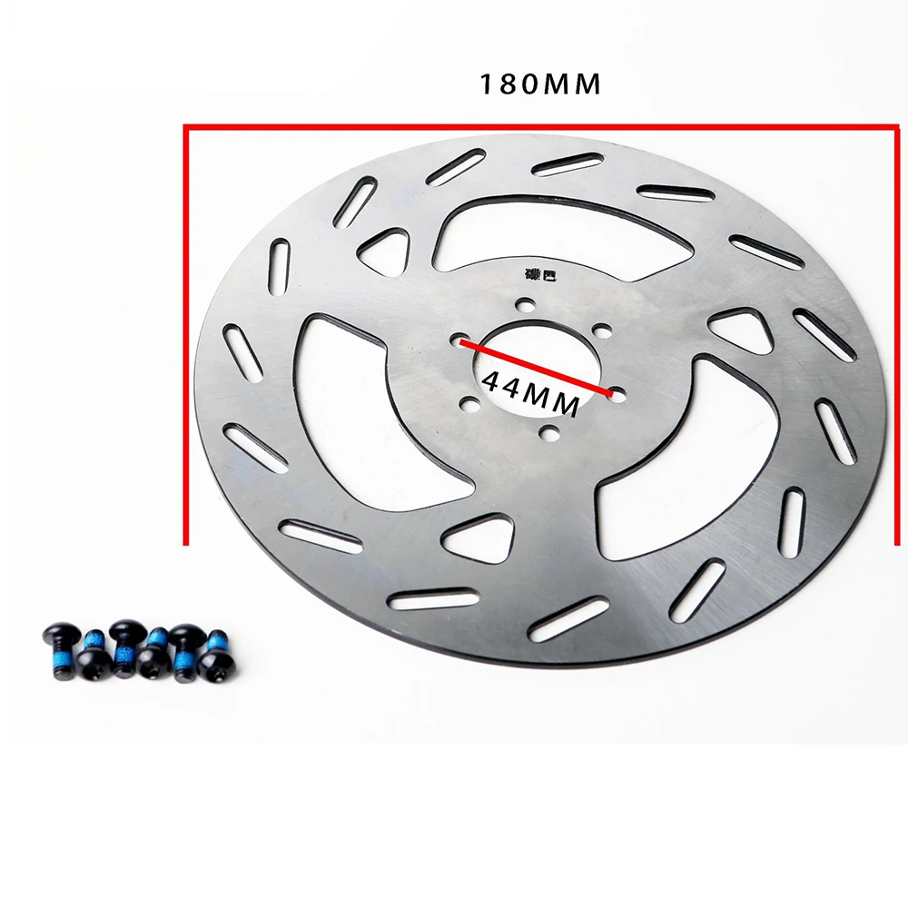 

180mm Disc Brake Rotor 6 Hole Ebike Electric Vehicles Scooters Raised Rotor Thickened Disc Electric Bike Scooters Part