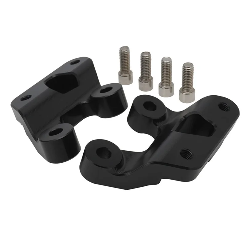 Foot Pegs Bracket Brace Mount Holder Lowering Kit for Light Bee Sur Ron x/S x260/x160 Electric Dirt Bike,Black