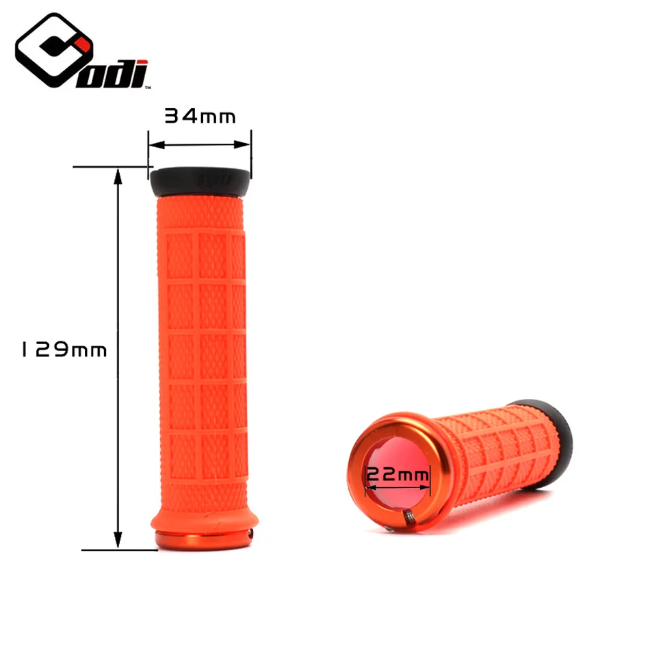 ODI Bicycle Lock on Grips for MTB Handlebar Cover Alluminium Alloy+Silica Gel Mountain Bike Universal Downhill Grips Accessories