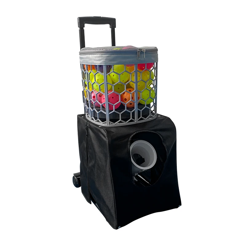 Professional ball launcher, remote control 40 ball capacity, suitable for indoor/outdoor use
