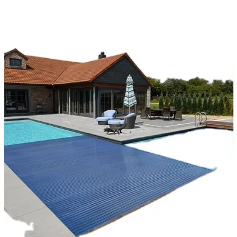 Cubierta Automática para Piscina con Lamas Rígidas de PC