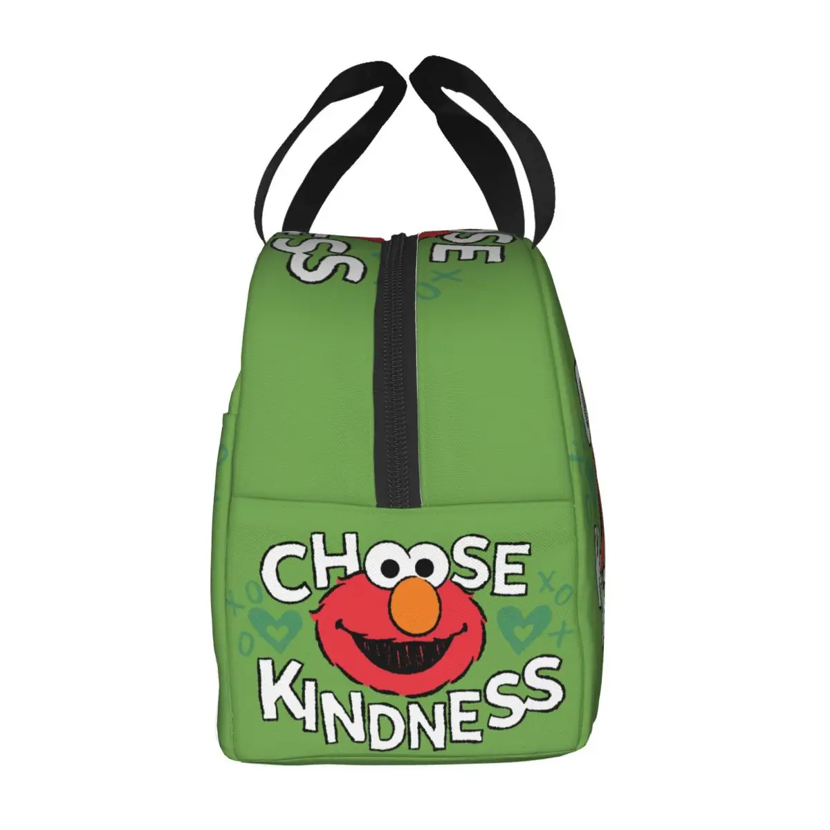 Custom Funny Cartoon Cookie Monster Thermal Insulated Lunch Bag Women Muppets Portable Lunch Tote for School Office  Box