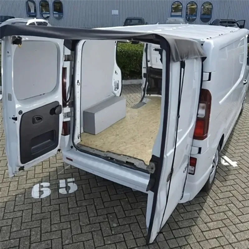 MACH-Car RV غطاء مظلة باب الحظيرة الخلفي مقاوم للماء غطاء ظلة من الشمس درع الحرارة