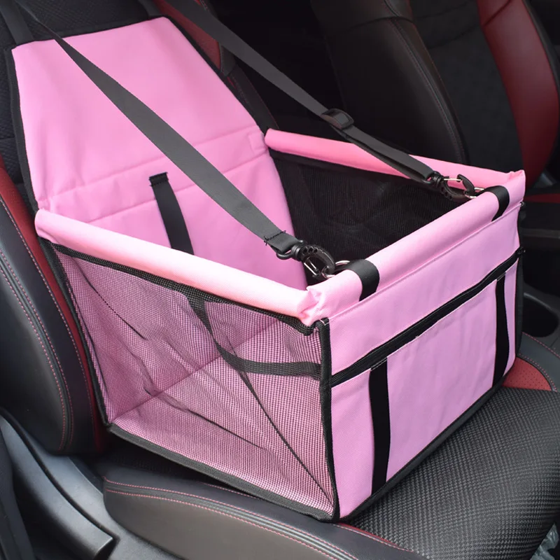 Travel Dog Car Seat Cover Folding Hammock Pet Carriers Bag Carrying For Cat Dogs transportin perro autostoel hond Safety for Dog