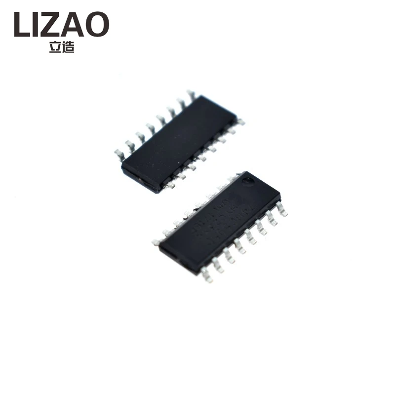 LIZAO 100PCS 74HC595D SOP-16 Shift Register, 74HC595 Logic IC with Output Latches for Circuit Control