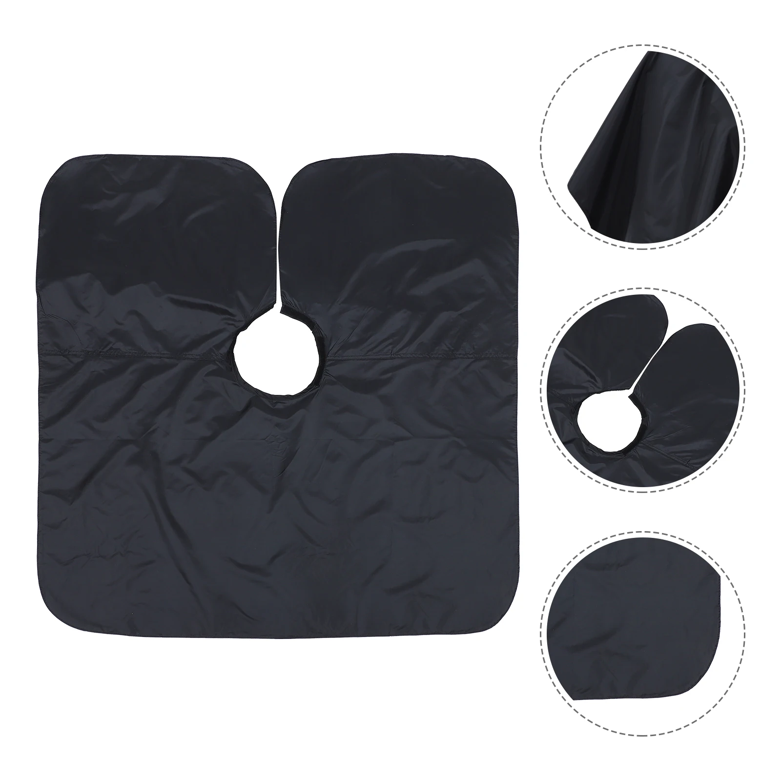 

Waterproof Hairdressing Shawl Hair Cutting Cape Stylist Cutting Collar For Barber Supplies Fast Drying Lightweight Neck Design