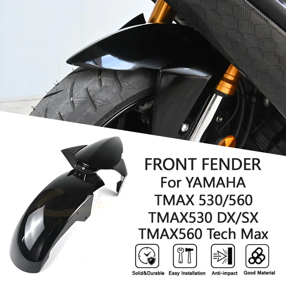 

MTKRACING FRONT FENDER For YAMAHA TMAX530 560 15-24 TMAX530 DX/SX TMAX560 Front Fender Splash Mud Guard Cover Tech Max